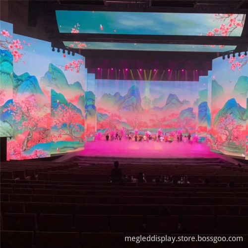 Indoor P2.97 Led Screen Stage Backdrop Led Screen